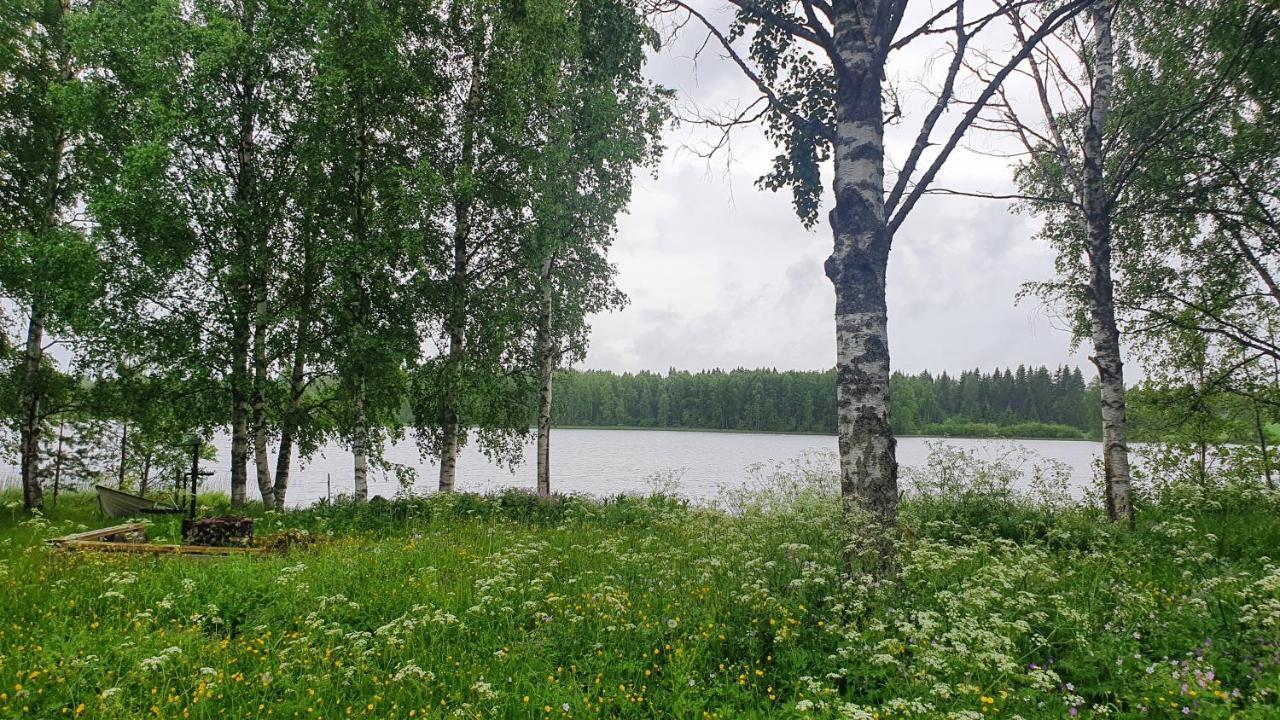 Viihtyisae Kolmio Jaerven Rannalla Haapavesi Exteriér fotografie